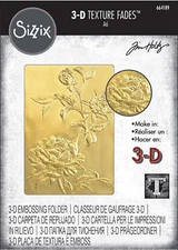 Sizzix Roses 3D Embossing folder #664189 Retail $11.99 by Tim Holtz