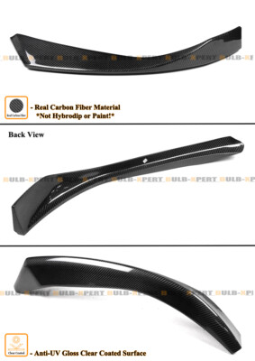 Aileron Avant / Séparateur Pour BMW Série 4 G22 G23 (2020+) - Style Fibre De Carbone - En ABS