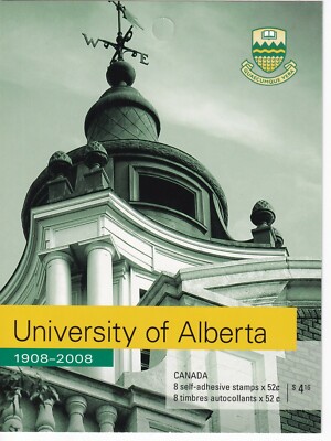 Bengphil Canada Booklet BK370 with 2263,63a CV$8.00 Alberta