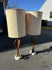 Mid-Century Sculptural Table Lamps