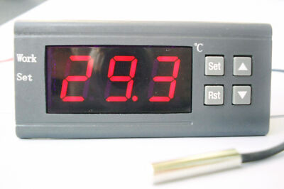 1 of DC 12V Digital Temperature Controller Thermostat F fahrenheit [M3]