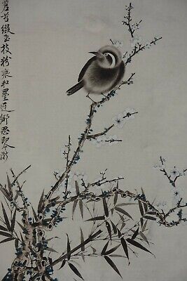 Excellent Chinese Scroll Painting By Xie ZhiLiu P845 谢稚柳 Excellent Chinese Scroll Painting By Xie ZhiLiu P845 谢稚柳