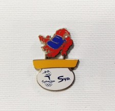 2000 Sydney Olympic Games Sports Pin Mascot Syd Gymnastics Badge