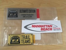 Fj Cruiser Ultimate Edition Trail Teams Emblem Badge Set Genuine Toyota Parts