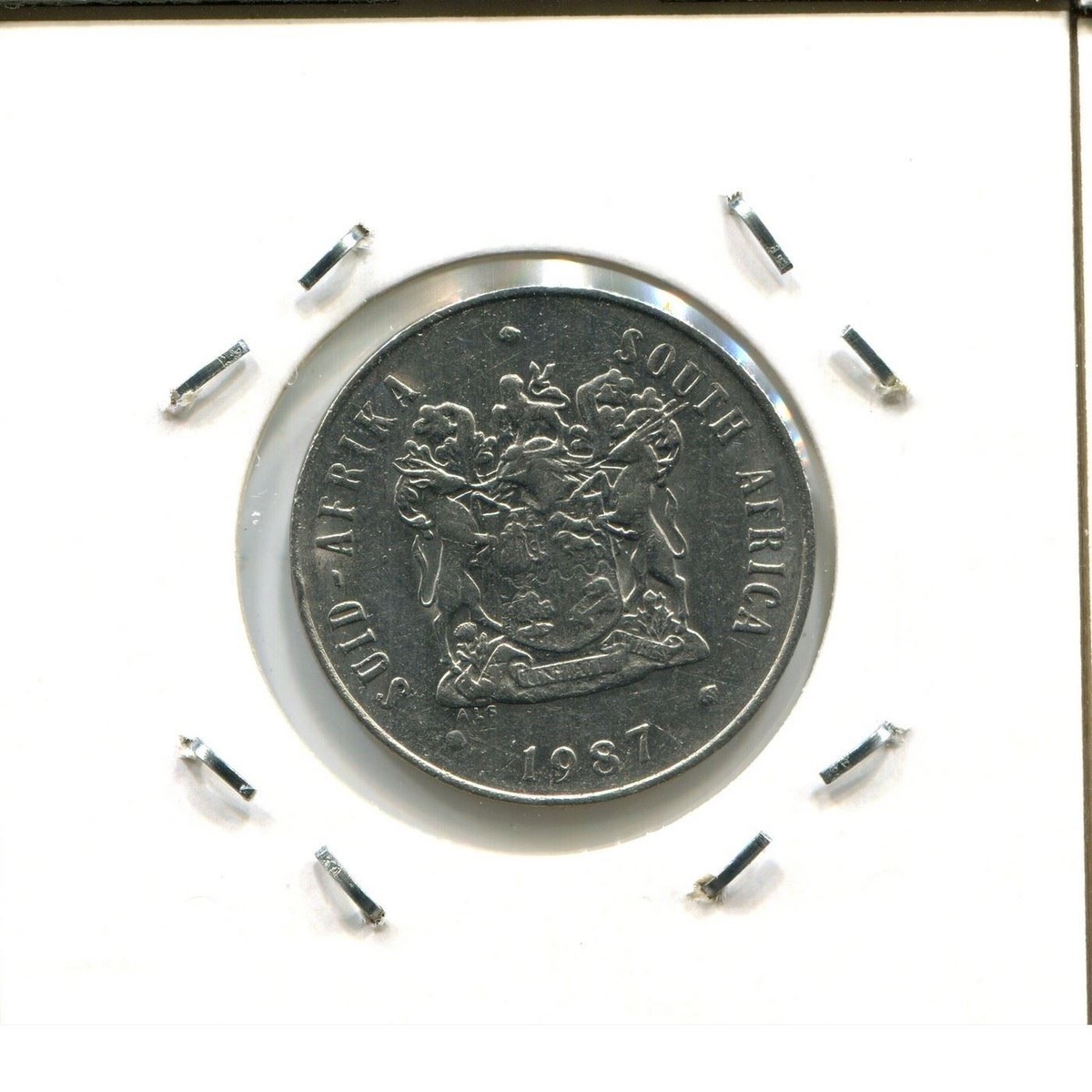 20 CENTS 1987 SOUTH AFRICA Coin #AX202U | eBay