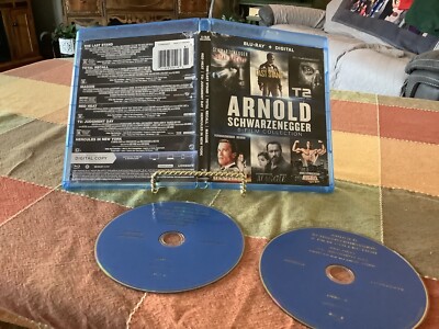 ARNOLD 6 FILM COLLECTION Used BLU-RAY 2 Disc Action Great Flicks Free USA Ship