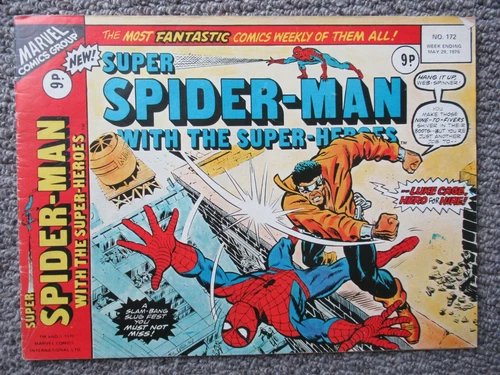 Marvel UK  Spider Man Comics Weekly including Thor.  #172 29th May 1976