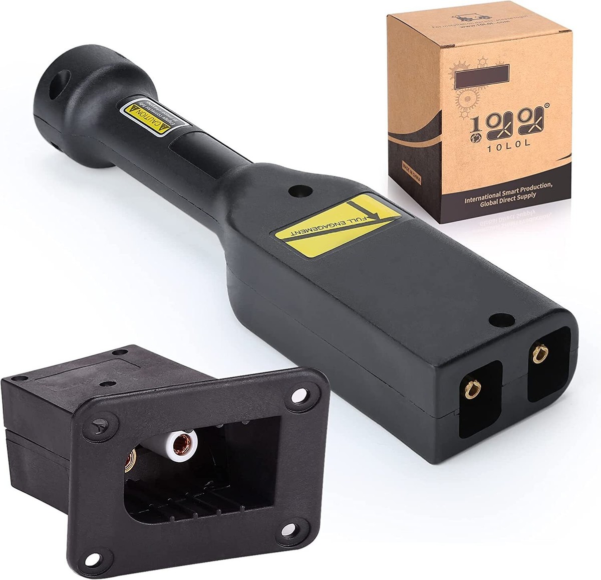 Golf Cart 36V PowerWise Charger Receptacle & Handle Plug for EZGO