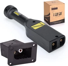 Golf Cart 36V PowerWise Charger Receptacle & Handle Plug for EZGO TXT 1996-up 