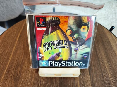 Oddworld Abe's Exoddus PSone Ps1 1998 Mit Anleitung Sammelauflösung 