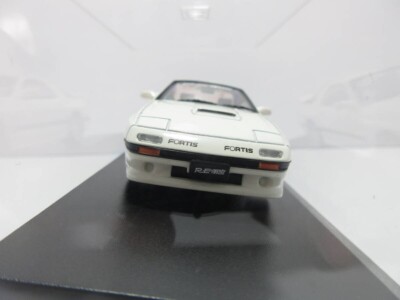 1:43 DISM Mazda Savanna RX-7 FC3S RE Amemiya Minicar White 13B