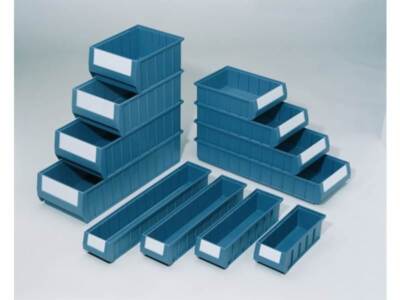 16er PACK(Stk) Regalkasten L300xB117xH90mm blau PP