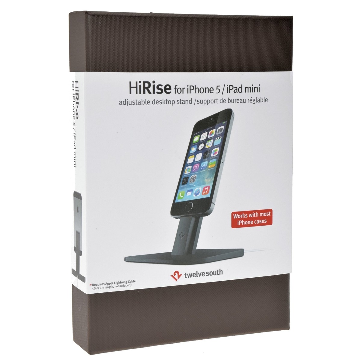 Twelve South HiRise Adjustable Desktop Stand for iPhone Plus iPad  mini