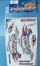 PRO-LINE 9505 GAMBLER ASSAULT MINI TITAN CANOPY WRAP DECAL GRAPHIC PL9505-10 NIP