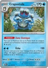 Carte CRAPUSTULE 052/197 Pokémon Flammes Obsidiennes EV3 Neuve OBF FR