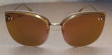 Bottega Veneta Sunglasses Women BV0205S 005 Gold Size:62-16-140 NWOB