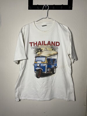 Vintage 90s Thailand Tuk Tuk Shirt