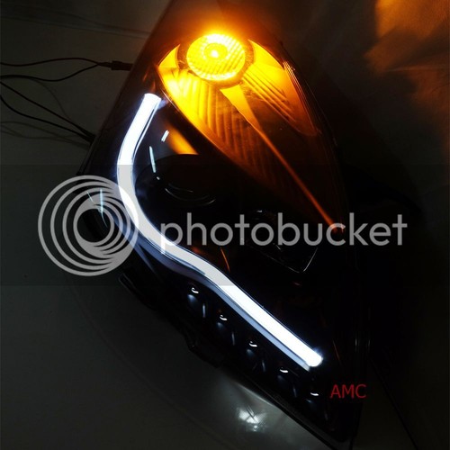 Fit Suzuki Swift 10 11 12 13 14 15 16 Head Lamp Light Smoke Ccfl Led Projector - Picture 4 of 6