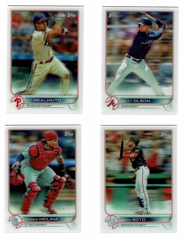 2022 Topps MLB 3D Baseball base singles - YOU PICK from list - Image 3 of 4