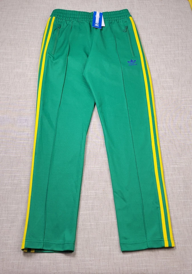 Chaqueta y pantalón chándal ADIDAS Beckenbauer pequeño amarillo verde FB Nations Brasil Foto 3 de 4