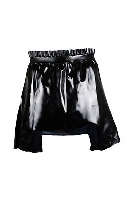 FETISSO FETISH BONDAGE RUBBER BABY PANTS LATEX BDSM ADULT NAPPY 4620 GIMP SWINGING