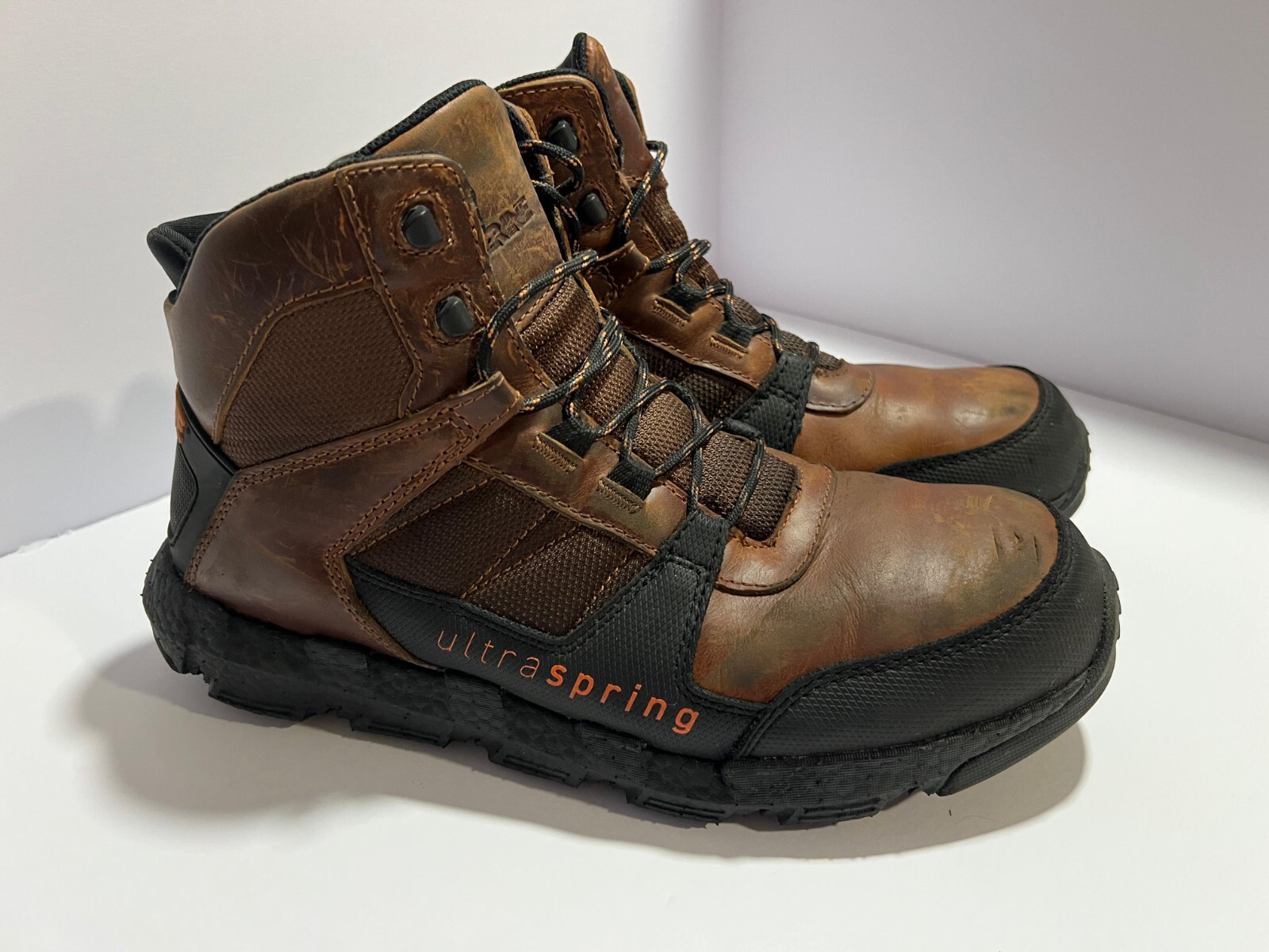 Wolverine Mens Rev UltraSpring Work Boot with DuraShocks Vent CarbonMax CT Size 11M