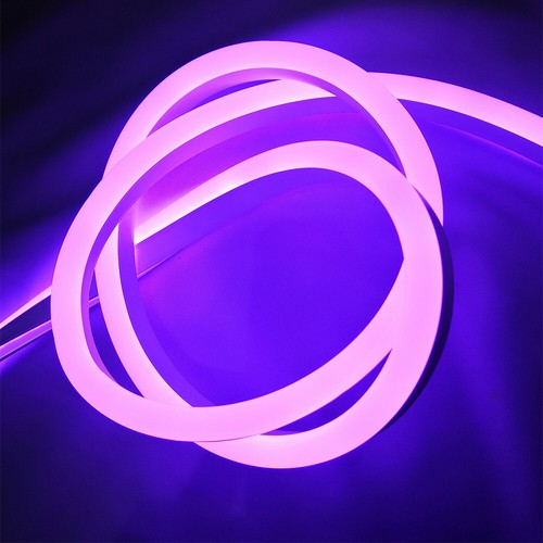 110V 100ft LED Neon Rope Strip Lights Waterproof Room Building Floor Lighting - Picture 112 of 122