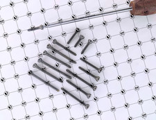 Cortex Self-Tapping 4.5mm Screws Hexagonal Socket 20-60mm Length 90 Pcs Set Ti