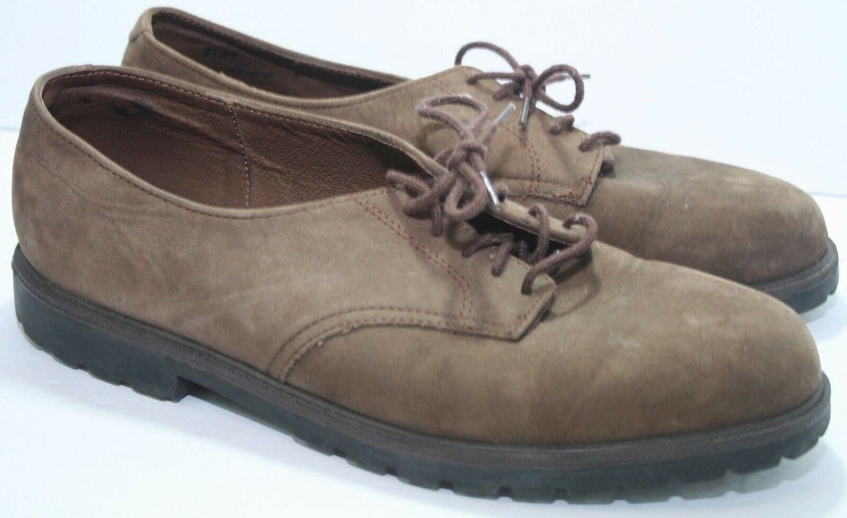 G.H. Bass‎ Pasadena 9.5M Gray Suede Oxford Casual Shoes Mens GH Bass Pasadena Suede Derby Shoes Brown Casual Oxford Men main image 2