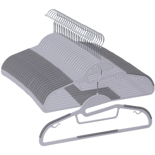 100 PCS Non-slip Clothes Hangers Suit Hangers Space Saving Home Organization - Picture 46 of 47