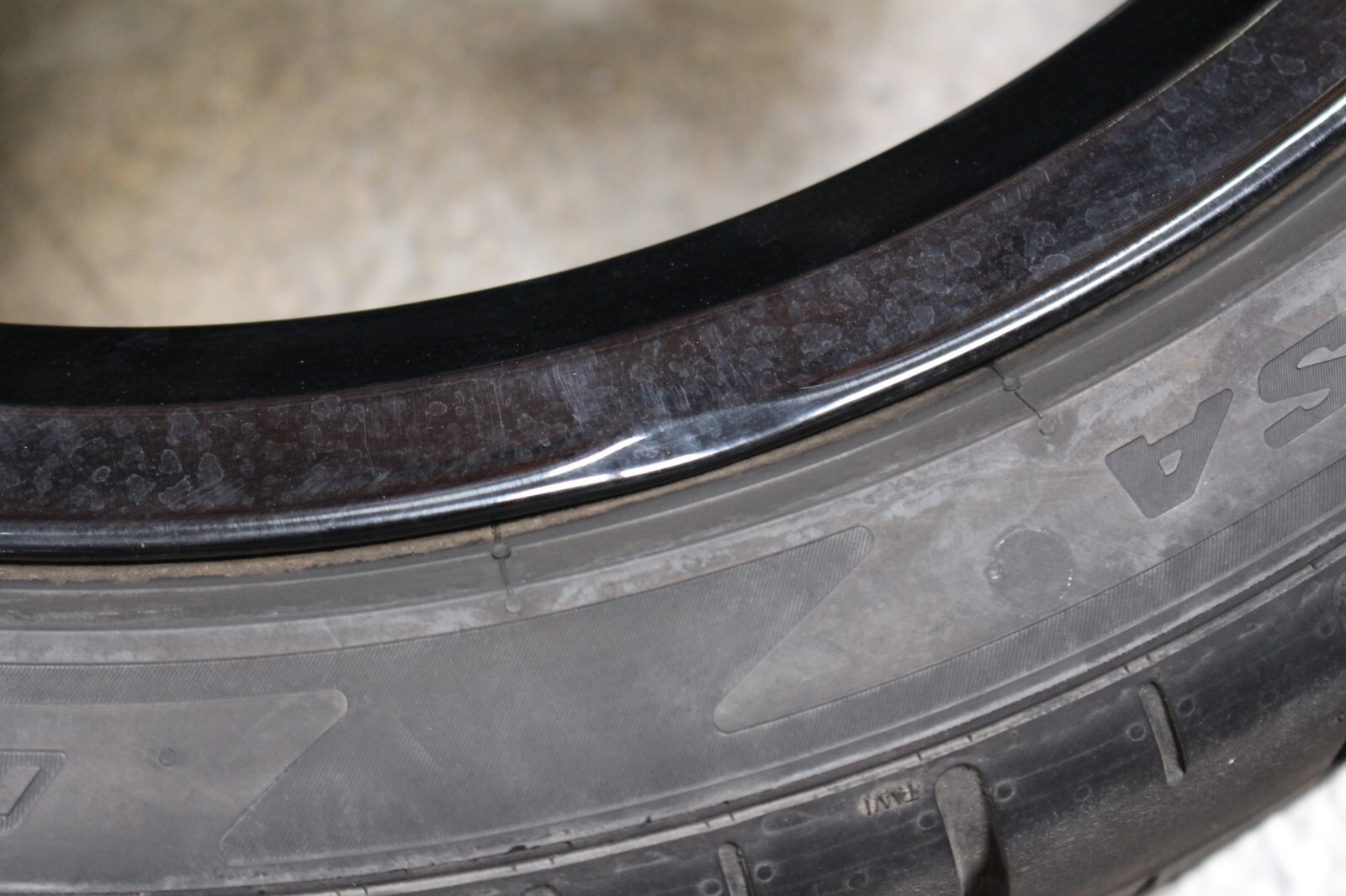 2015 McLaren 650S, Front Wheel, Bent Barrel, Used, P/N 11B1273CP