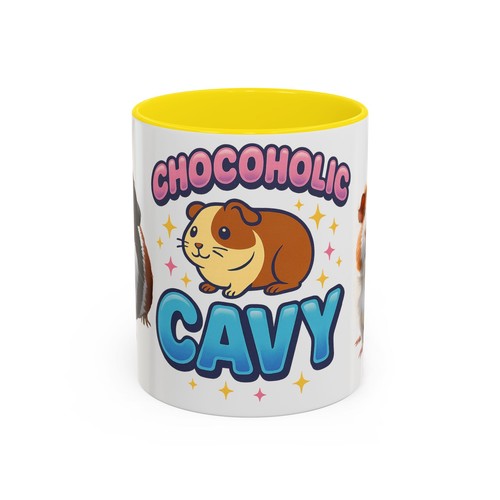 Süßer Chocoholic Cavy Kaffeebecher, Geschenk für Meerschweinchenliebhaber - Bild 26 von 65