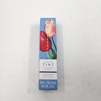 Bloomeffects Tulip Tint Lip and Cheek Balm In Full Bloom Fragrance Free 0.4 oz