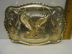 large belt buckle