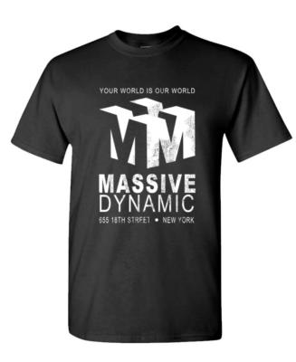 MASSIVE DYNAMIC - sci-fi tv show scifi - Mens Cotton T-Shirt