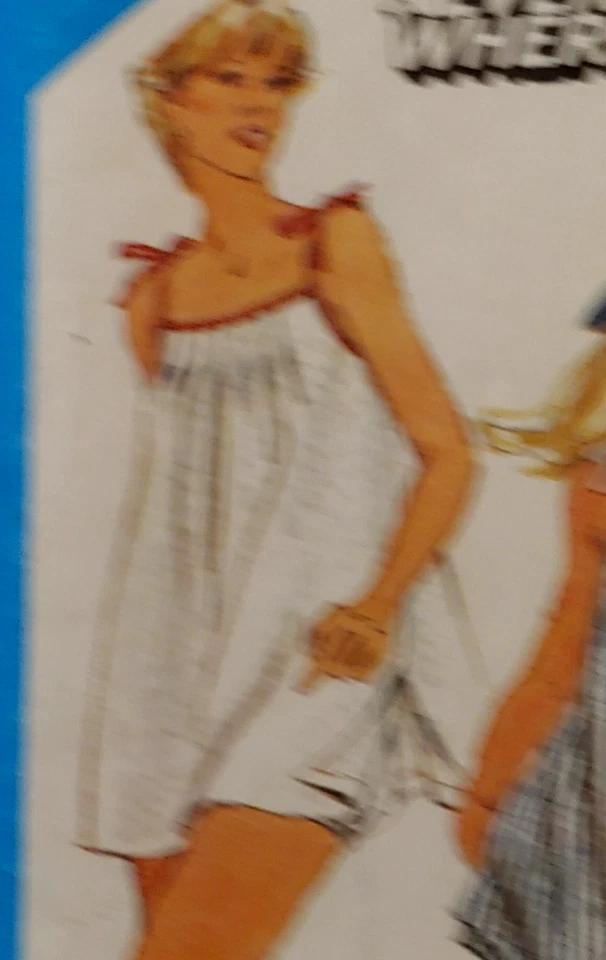 Vtg Simplicity Maternity Dress/Tops/Pants/Shorts/Bloomers Pattern #6436 Size 10 - Image 2 of 4