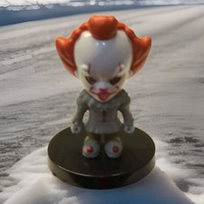 Pennywise Mini 2" Toy Action Figure It Movie Cake Topper Stephen King Rare