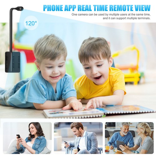 HD 4k Mini WIFI Smart DIY Camera Pinhole DVR Wireless Night Vision Motion Sensor - Picture 3 of 15