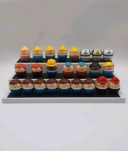 Lot Of 24 Vintage Little Tikes Toddle 90s Fisher Price Chunky People Figures HTF