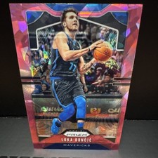 Panini Prizm Luka Dončić Pink Ice Prizm #75 2019-20 Mavericks Basketball Card