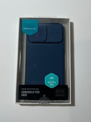 Nillkin Camshield Pro Case For iPhone 16 Pro Max in blue