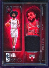 2024-25 Panini Silhouette #REL-WHT Coby White NBA Relics X4R