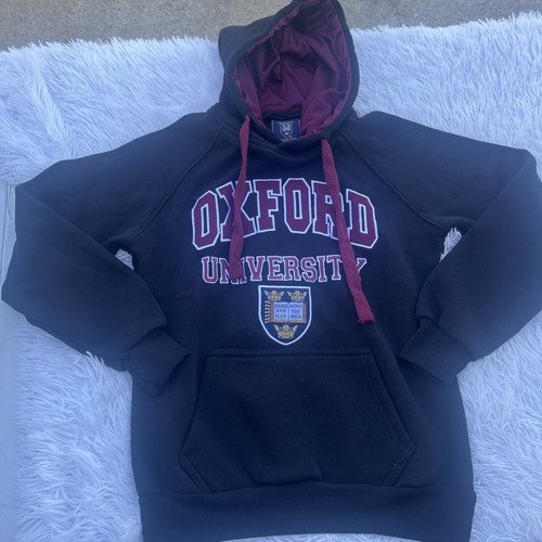 Sudadera con Capucha Negra Oficial Juvenil Oxford University S (10) - Imagen 1 de 4