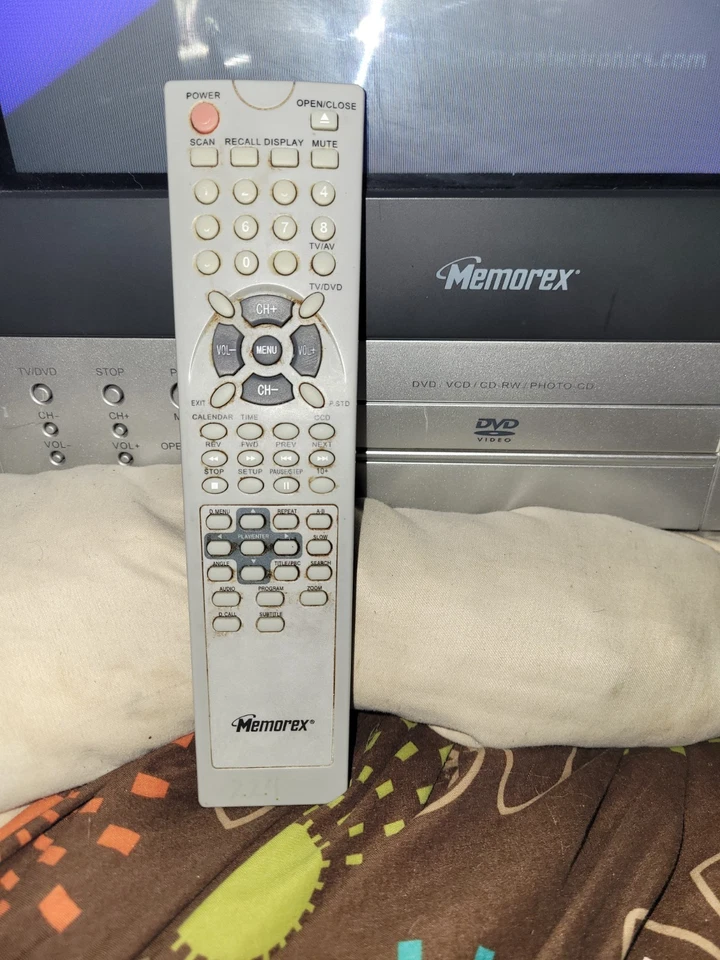 Memorex 14" Color TV DVD Combo Remote 12v Car Plug-in Retro Gaming MVD1402 - Image 4 of 4