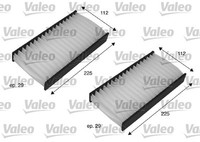 Valeo 698735 Innenraumfilter FüR Acura RSX Civic VII Viii CR-V II FR-V Stream
