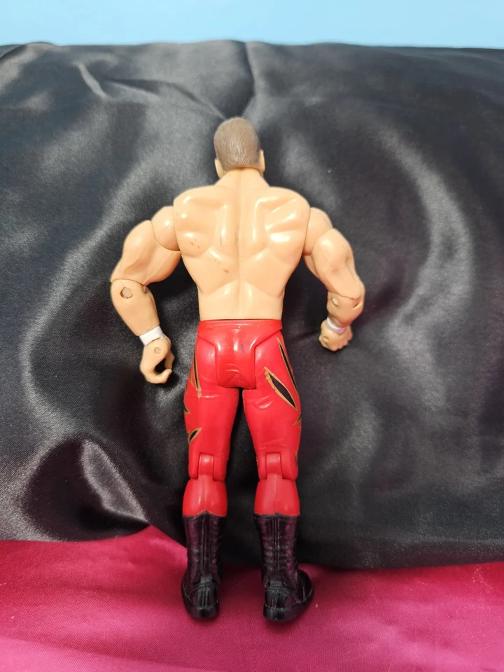 Figura de acción de lucha libre JAKKS Pacific 2003 Chris Benoit Ruthless Aggression 7"  Foto 2 de 3