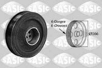 Sasic 2156054 Riemenscheibe FüR Kurbelwelle Riemenscheibe Kurbelwelle FüR BMW
