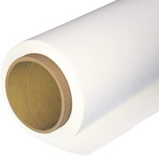 Seamless Photography Background Paper Roll, White Photo Paper Backdrop for Photo