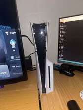 Sony PlayStation 5 Pro White Gaming Console with Controller