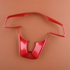 2x Rot Lenkrad Tasten Abdeckung rahmen passend für Kia Forte K3 2019-2022